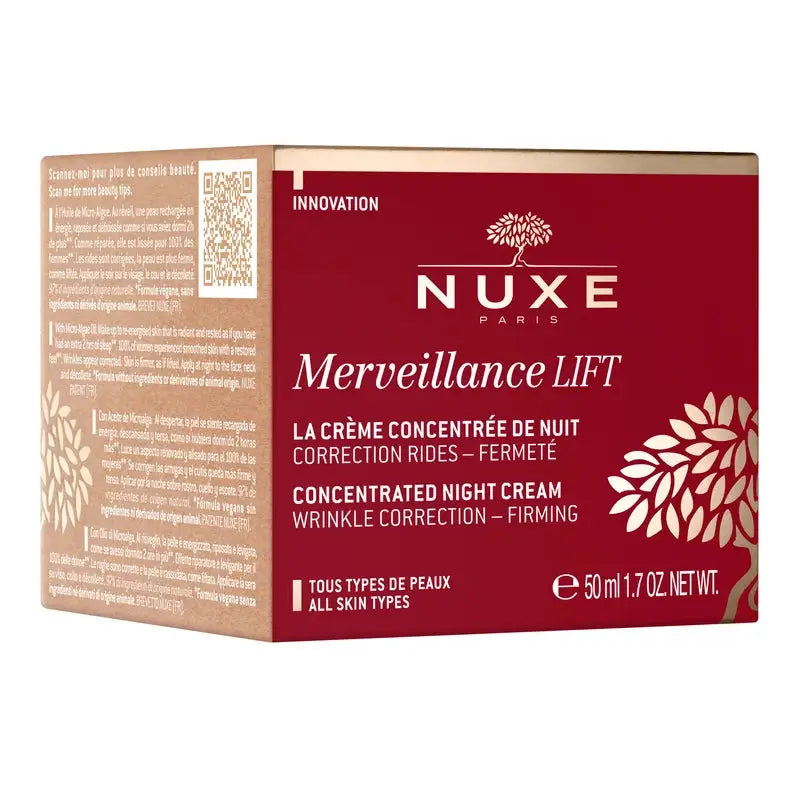 NUXE Merveillance Lift Concentrated Night Cream 50ml | NUXE | AbsoluteSkin