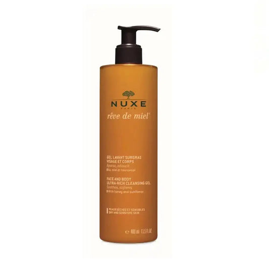 NUXE Reve de Miel Rich Cleansing Gel Face and Body 400ml | NUXE | AbsoluteSkin