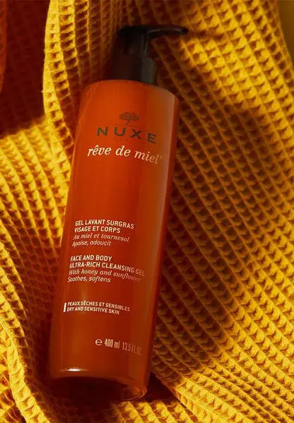 NUXE Reve de Miel Rich Cleansing Gel Face and Body 750ml | NUXE | AbsoluteSkin