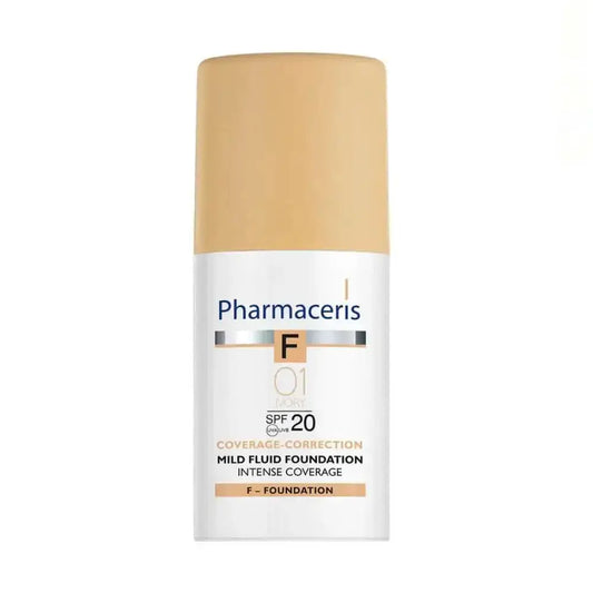 PHARMACERIS F Intense Coverage Foundation (01 Ivory) | Pharmaceris | AbsoluteSkin
