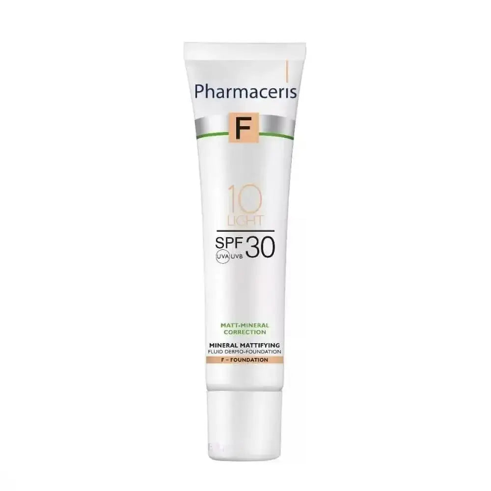 PHARMACERIS F Mattifying Fluid SPF30 30ml (10 Light) | Pharmaceris | AbsoluteSkin