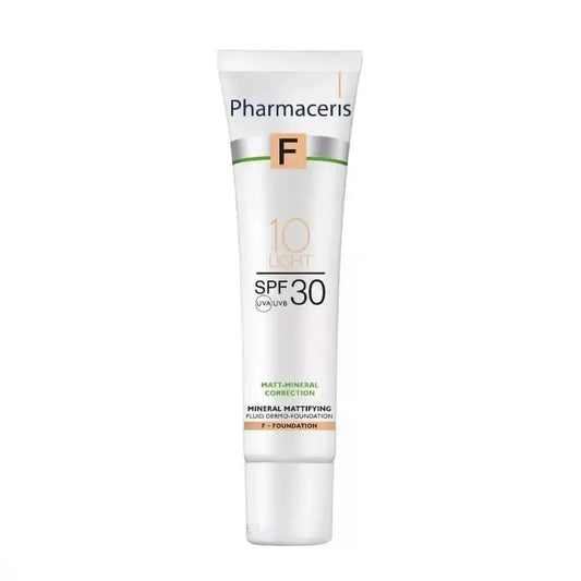 PHARMACERIS F Mattifying Fluid SPF30 30ml (10 Light) | Pharmaceris | AbsoluteSkin