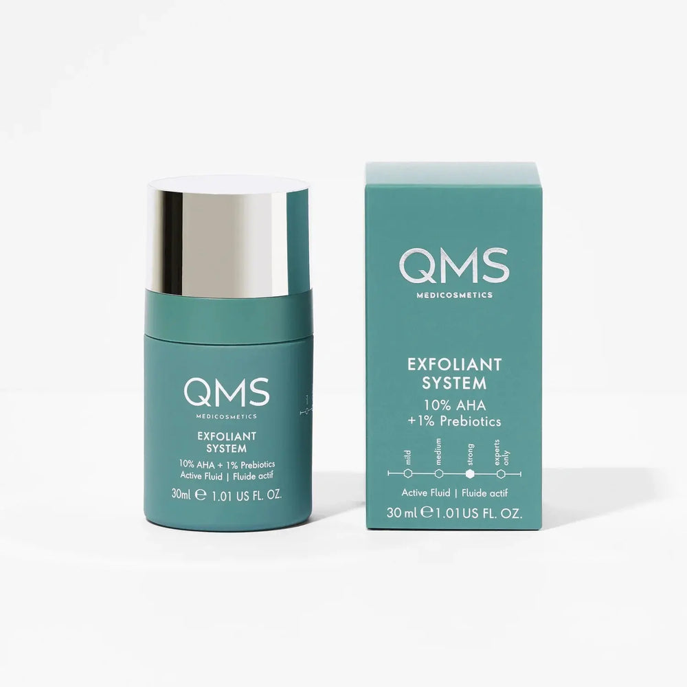 QMS Exfoliant System 10% AHA + 1% Prebiotics 30ml | QMS | AbsoluteSkin