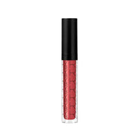 Load image into Gallery viewer, Lip gloss with black cap and red body on a white background
