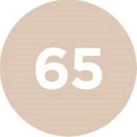 Load image into Gallery viewer, Beige color swatch with the number 65
