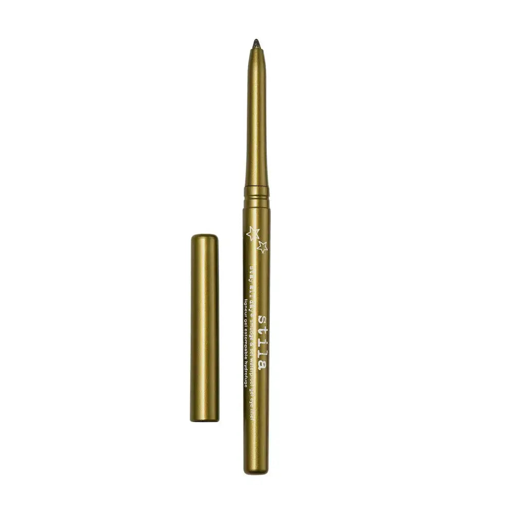 Sculpting pencil with gold casing and visible branding on a white background
