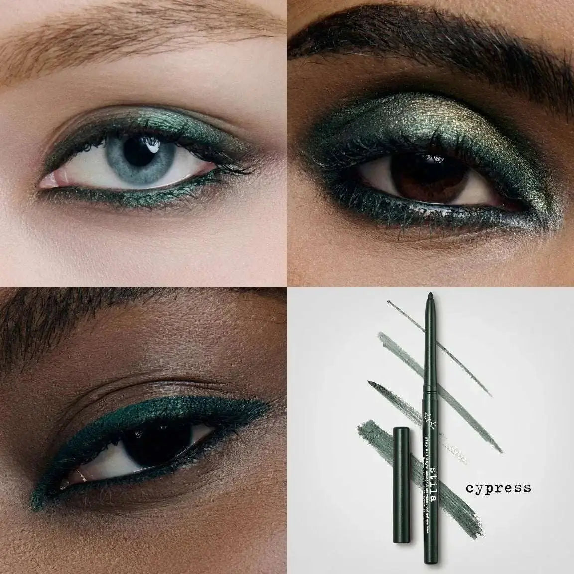 STILA Smudge & Set Waterproof Gel Eye Liner (Cypress) | STILA | AbsoluteSkin
