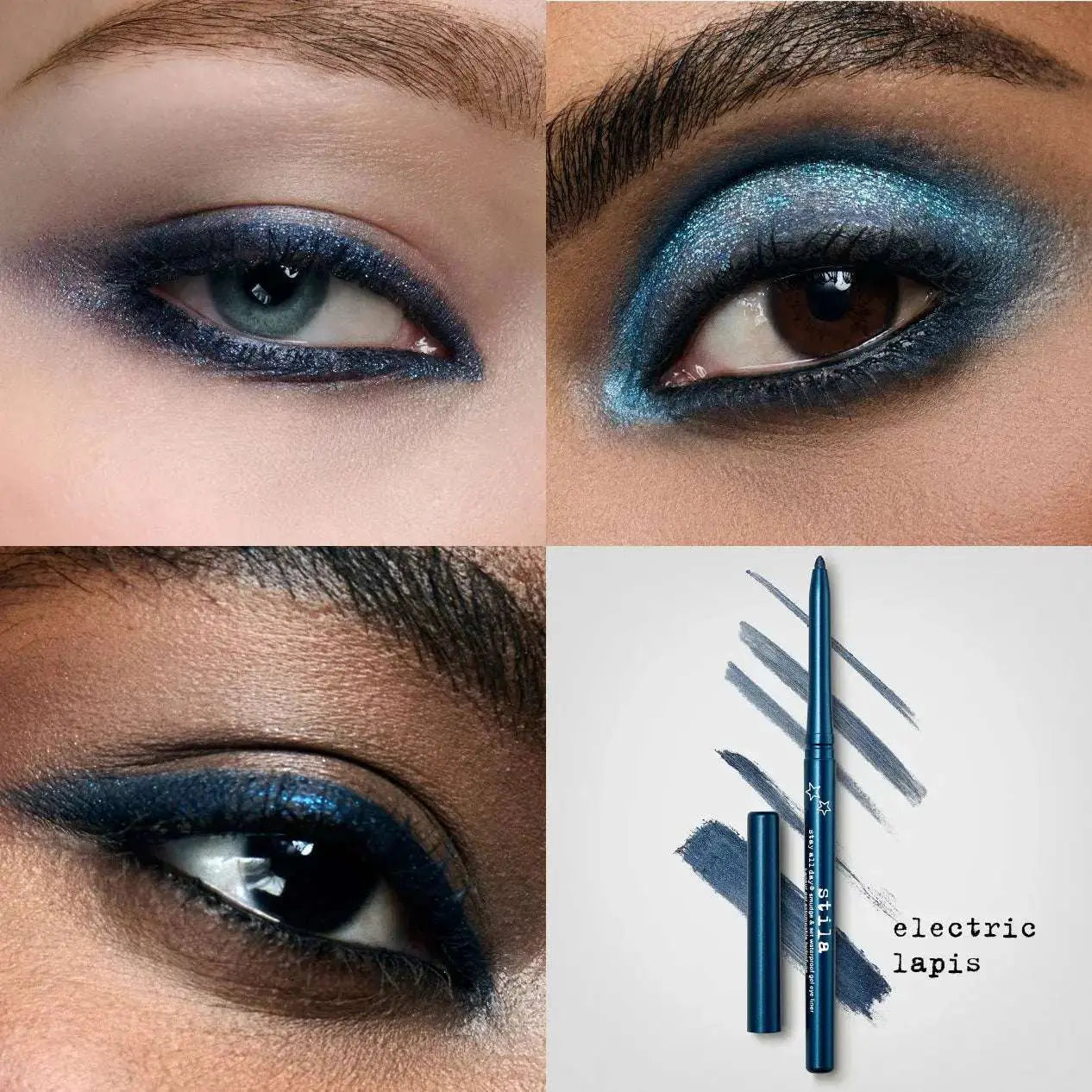 STILA Smudge & Set Waterproof Gel Eye Liner (Electric Lapis) | STILA | AbsoluteSkin