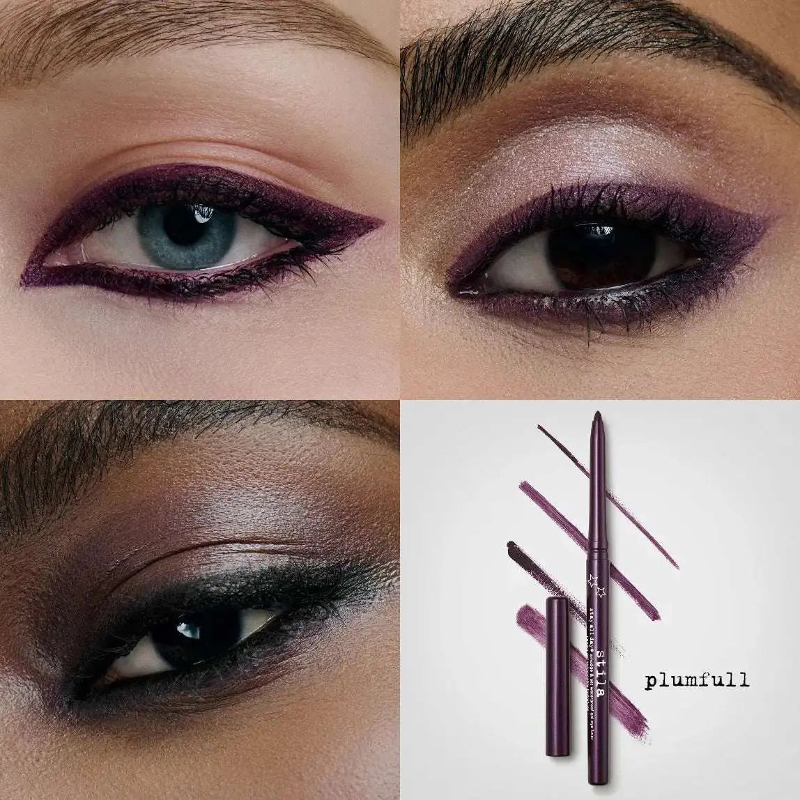 STILA Smudge & Set Waterproof Gel Eye Liner (Plumfull) | STILA | AbsoluteSkin