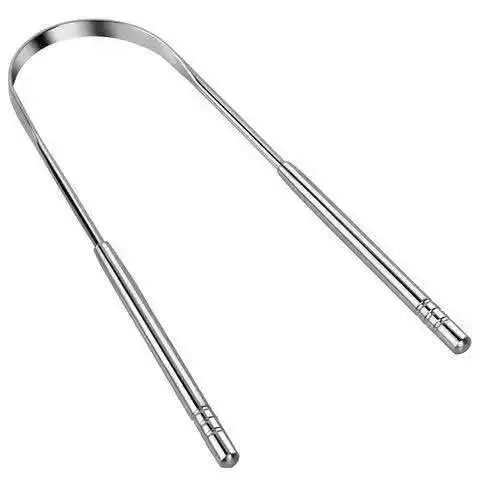 TGC Ayurvedic Surgical Grade Stainless Steel Tongue Cleaner | TGC | AbsoluteSkin
