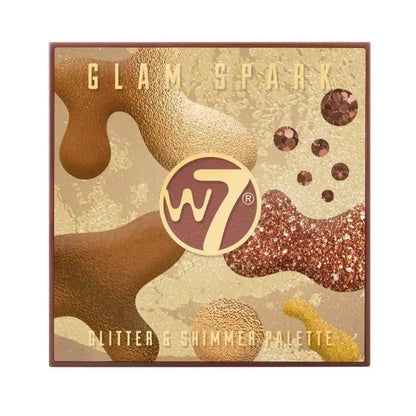 W7 Glam Spark Glitter and Shimmer Palette | W7 | AbsoluteSkin