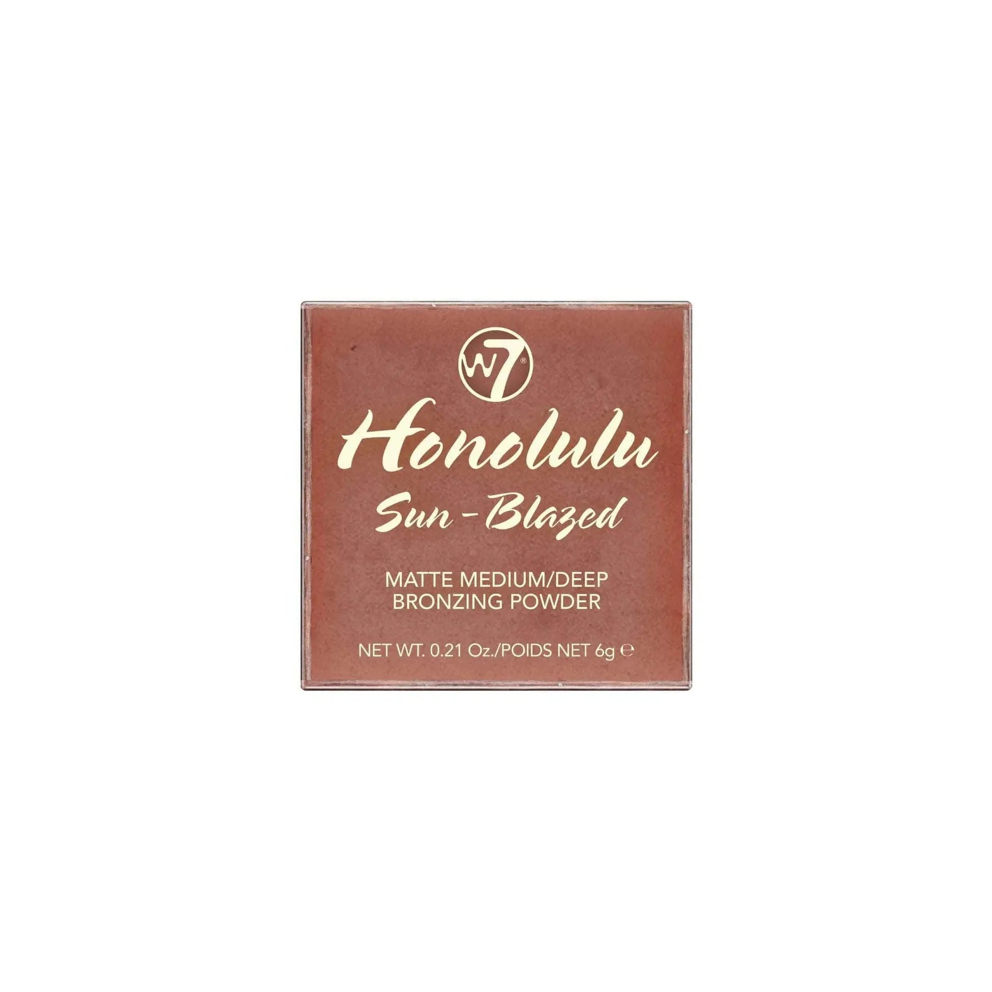 W7 Honolulu Bronzing Powder (Sun Blazed) | W7 | AbsoluteSkin