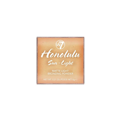 W7 Honolulu Bronzing Powder (Sun Light) | W7 | AbsoluteSkin
