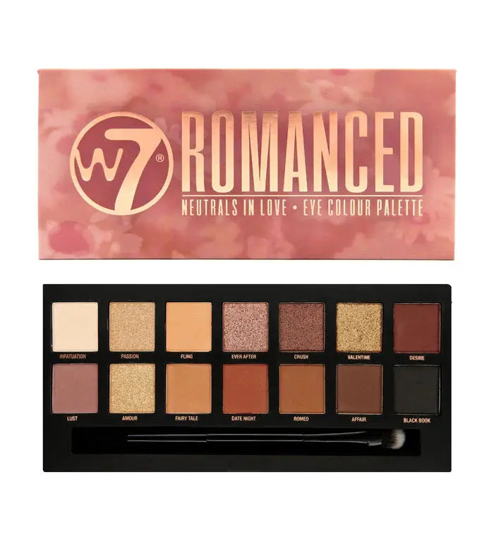 W7 Romanced Eyeshadow Palette | W7 | AbsoluteSkin