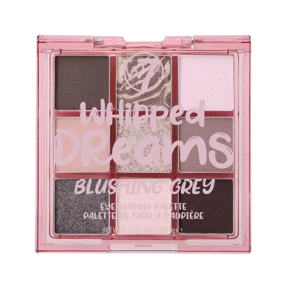 W7 Whipped Dreams Eyeshadow Palette (Blushing Grey) | W7 | AbsoluteSkin