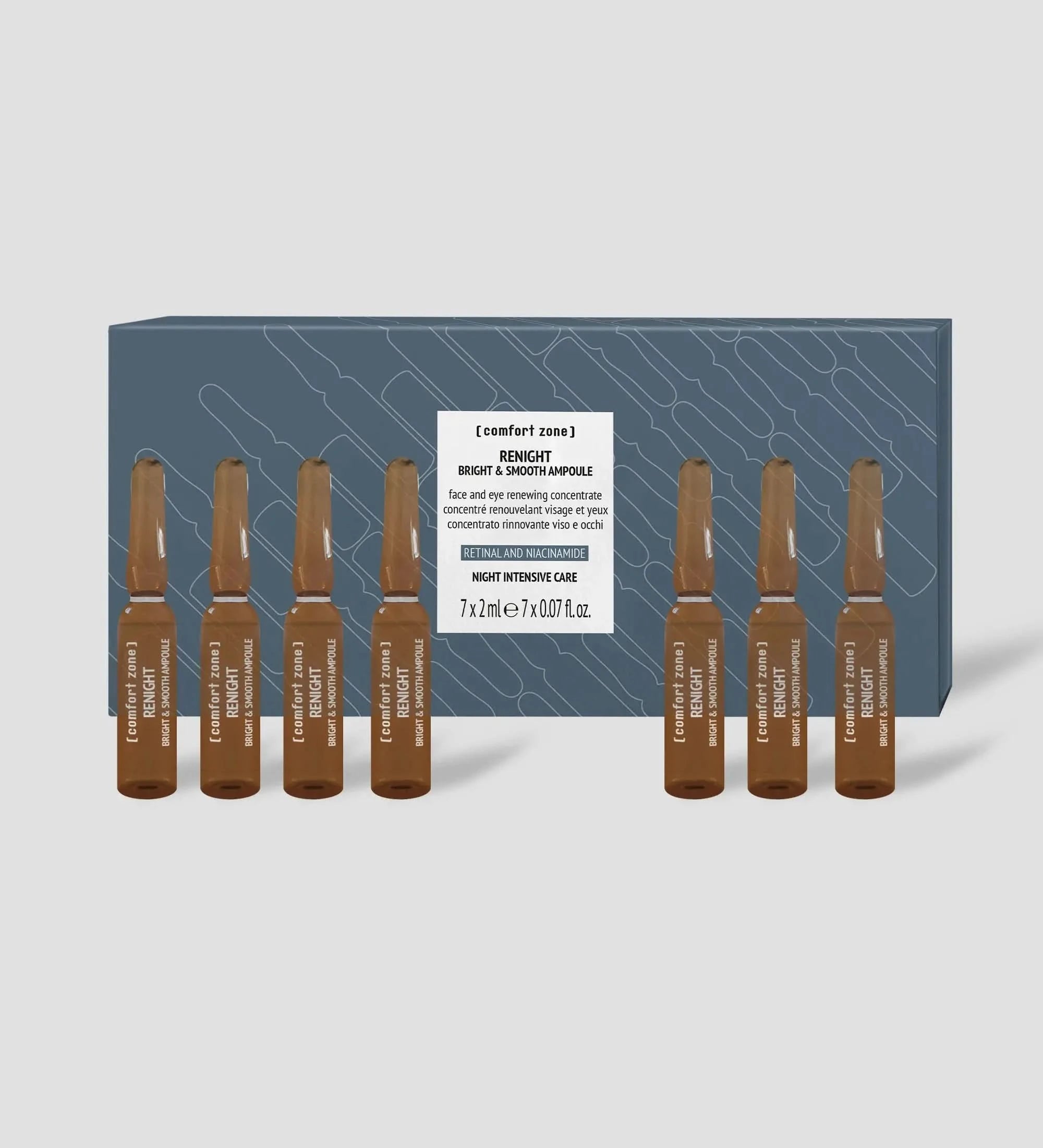 COMFORT ZONE Renight Bright and Smooth Ampoule 7 x2ml | AbsoluteSkin