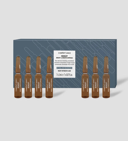 COMFORT ZONE Renight Bright and Smooth Ampoule 7 x2ml % | product_vendor%