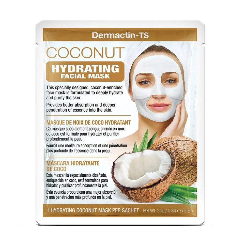 DERMACTIN TS Facial Sheet Mask Hydrating Coconut 24g % | product_vendor%
