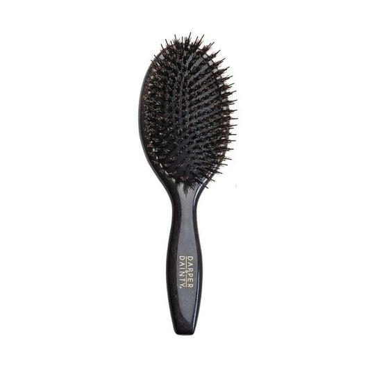 D&D Glossy Lux Oval Wooden Porcupine Boar Brush (DD040) % | product_vendor%
