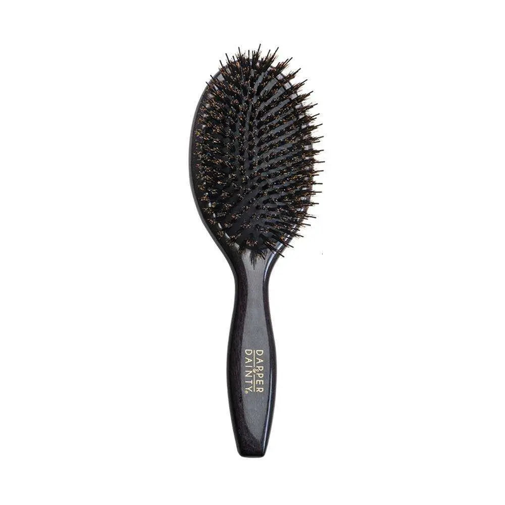 D&D Glossy Lux Oval Wooden Porcupine Boar Brush (DD040) % | product_vendor%