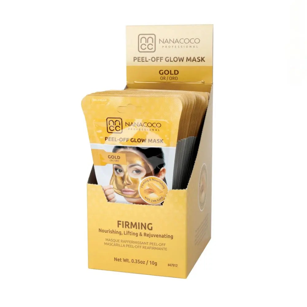 NANACOCO 24K Gold Firming Peel Off Glow Mask 10g (Sachet) l AbsoluteSkin