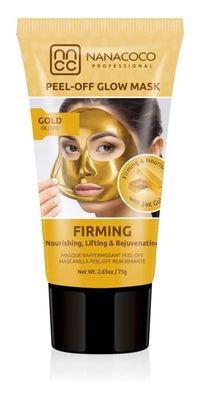 Load image into Gallery viewer, NANACOCO 24K Gold Firming Peel Off Glow Mask 75g (Tube) % | product_vendor%
