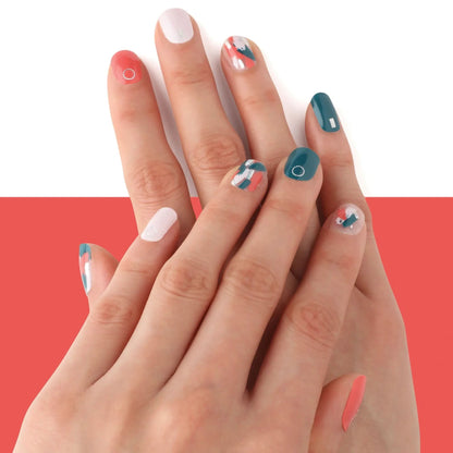NANACOCO Insta Gel Nail Strips 22 strips Gloss (Inspiration) % | product_vendor%