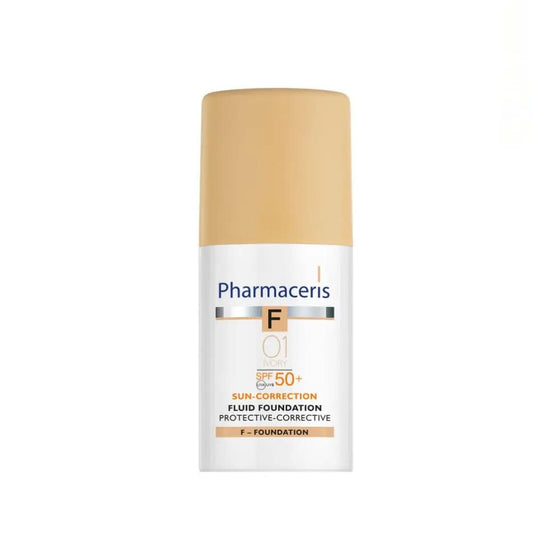 PHARMACERIS F Protective Corrective Foundation SPF50+ 30ml (01 Ivory) % | product_vendor%