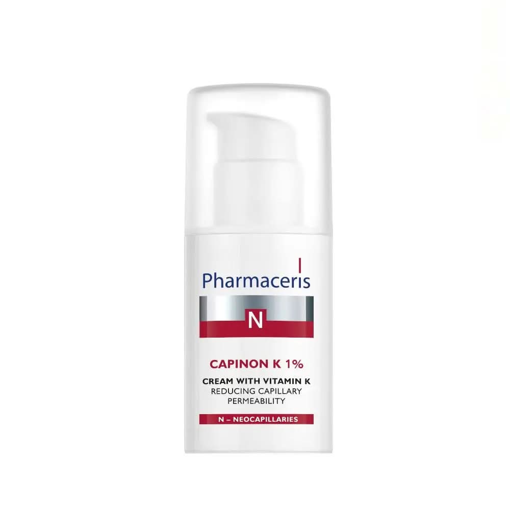 PHARMACERIS N Capinon K 1% Cream with Vitamin K l PHARMACERIS N Capinon K 1% Cream with Vitamin K 30ml l AbsoluteSkin