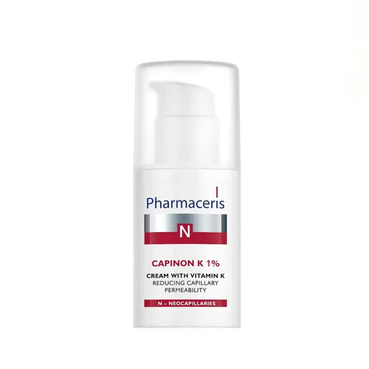 PHARMACERIS N Capinon K 1% Cream with Vitamin K l PHARMACERIS N Capinon K 1% Cream with Vitamin K 30ml l AbsoluteSkin