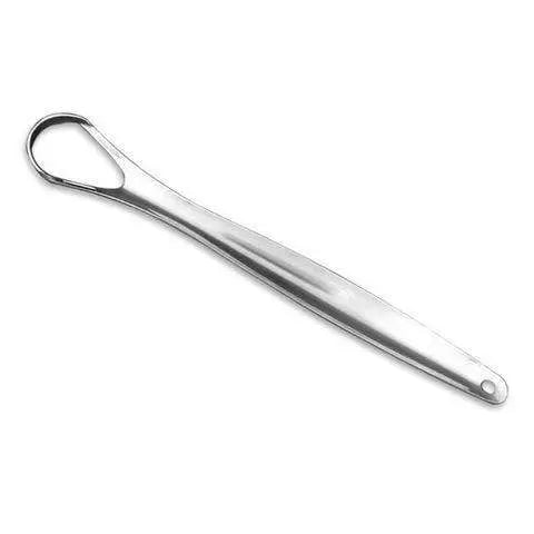 TGC Ayurvedic Surgical Grade Stainless Steel Tongue Cleaner Spoon % | product_vendor%